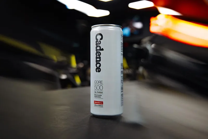 Cadence Core Hydration electrolyte drink at Alpha Athletic