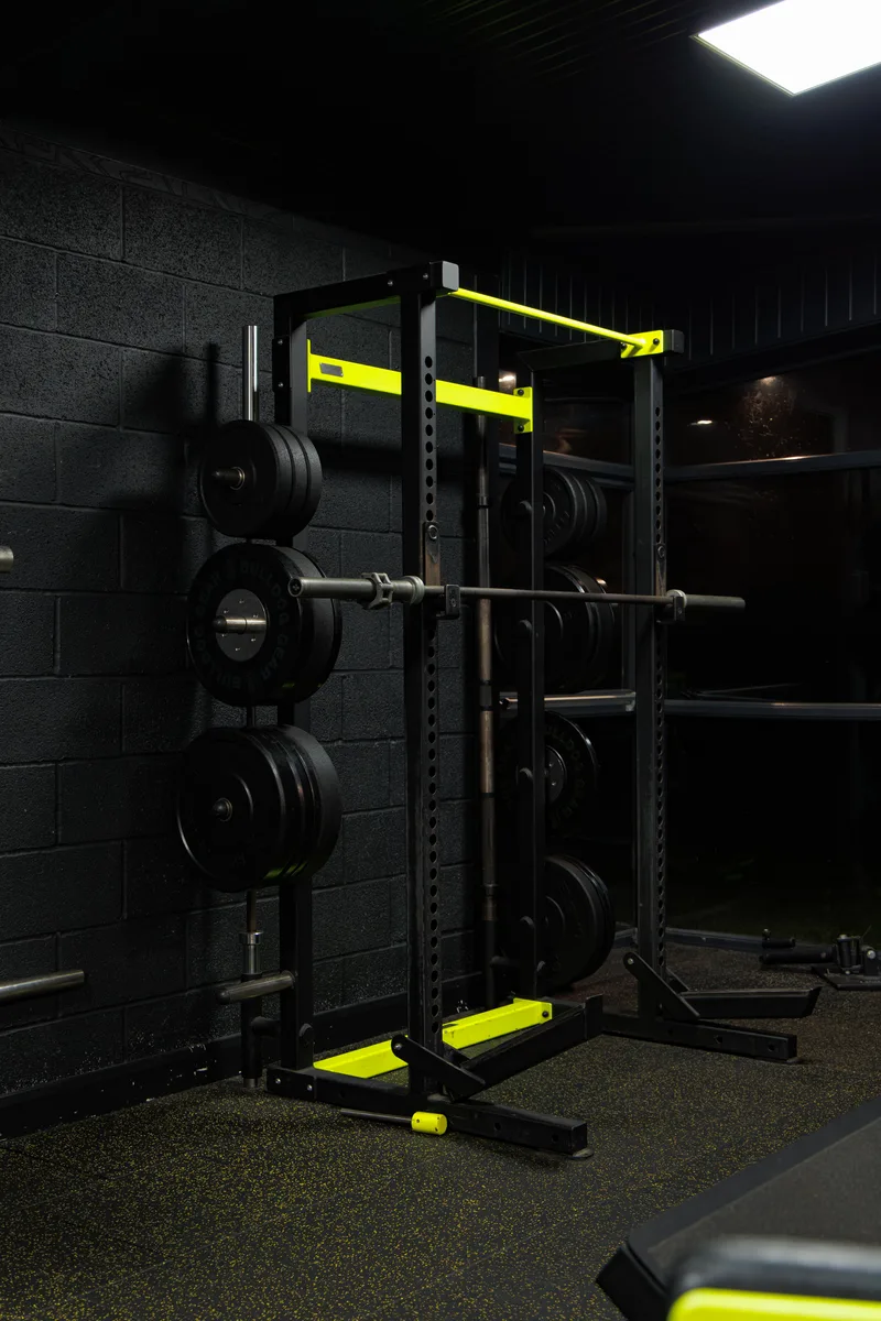 Squat rack, smith machine, and lifting platform