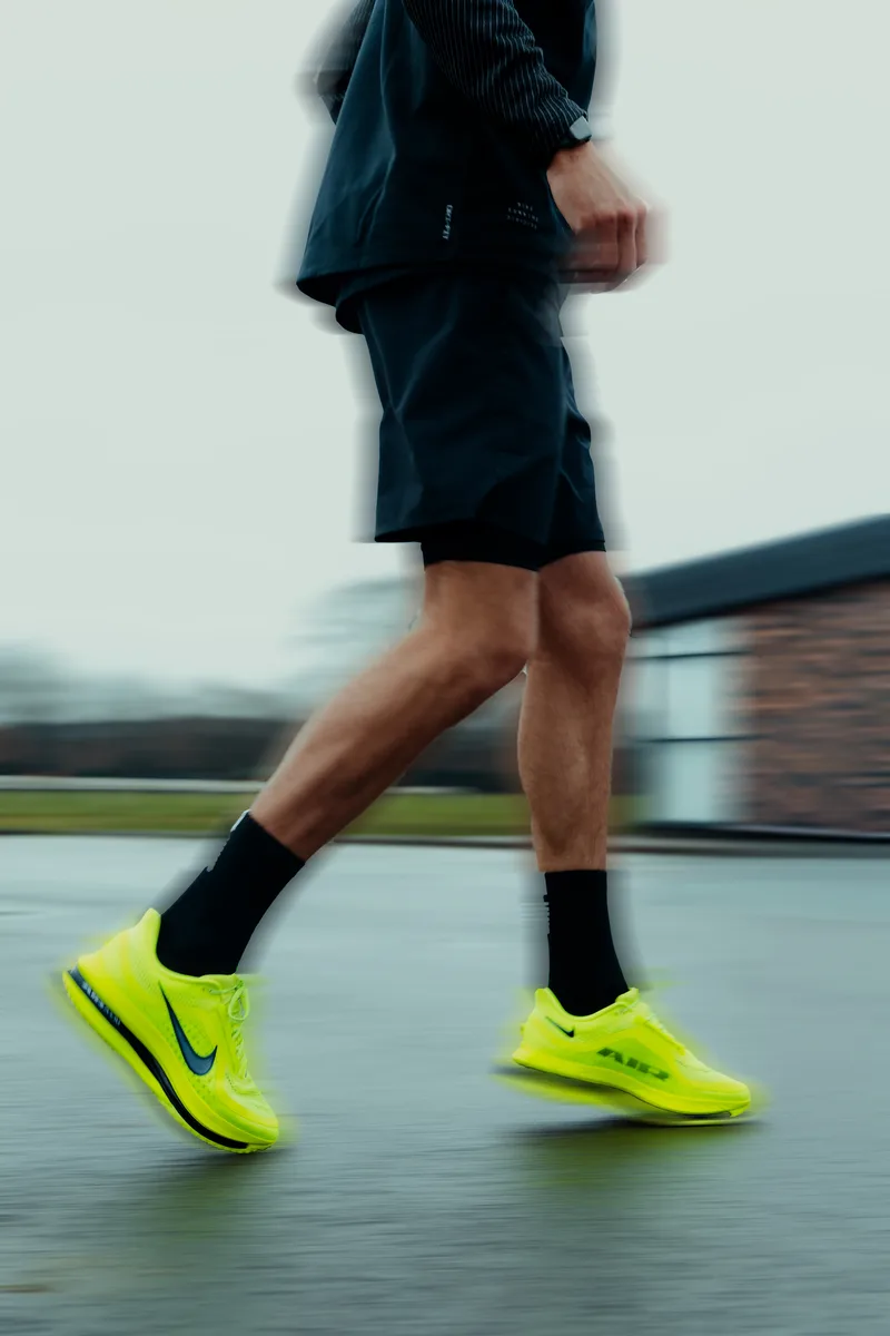 Runner at the Vitális Run Club, Newport Shropshire