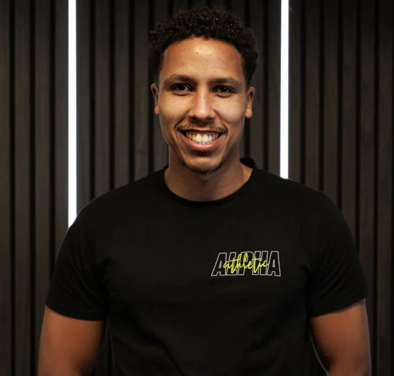 Tyrell, boxing and fitness coach at Alpha Athletic